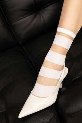 Skarpetki Fiore G 1127 Simple Story 15 den white-nude