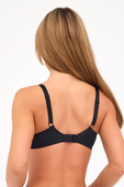 Biustonosz semi soft Gaia BS 1263 Elin Czarny czarny