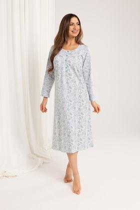 Koszula Regina 017 dł/r 2XL-3XL Z25/26 damska zielony