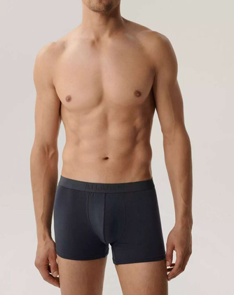 Bokserki Atlantic 2BMH-016 Bamboo A'2 S-2XL grafitowy