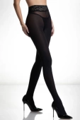 Miękkie, elastyczne rajstopy Lux Lace  50DEN, czarne