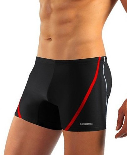 Bokserki kąpielowe Sesto Senso art.366 M-2XL czarny
