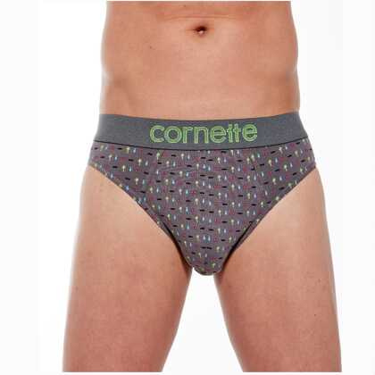 Slipy Cornette High Emotion 507/35 S-2XL grafitowy