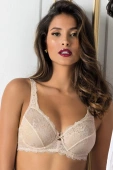 Biustonosz Miękki Koronkowy Wonderlace 2442, cipria/beż