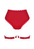 Figi Obsessive Belovya Garter Panties czerwony