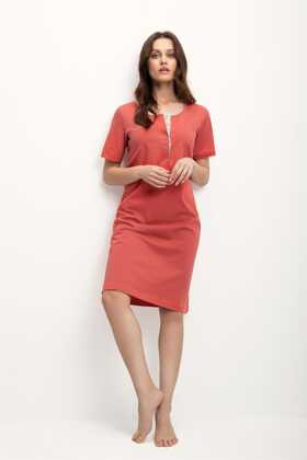 Koszula Luna 156 kr/r M-2XL L23 damska cynamonowy