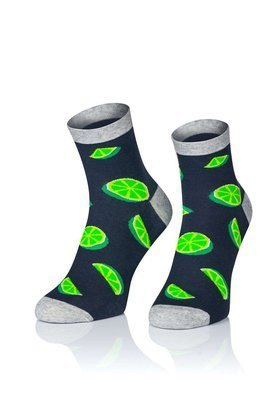 Zakostki Intenso 1795 Cotton męskie Wzór 41-46 grafitowy