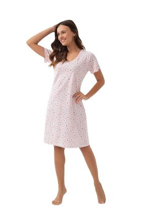 Koszula Luna 284 kr/r M-2XL damska różowy