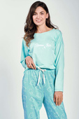 Piżama Taro Abi 3217 dł/r S-XL Z25 turkusowy