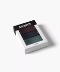 Bokserki Atlantic 3MH-048 A'3 S-2XL wino-zielony-granatowy