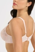 Biustonosz miękki koronkowy Delia, Cipria/beż