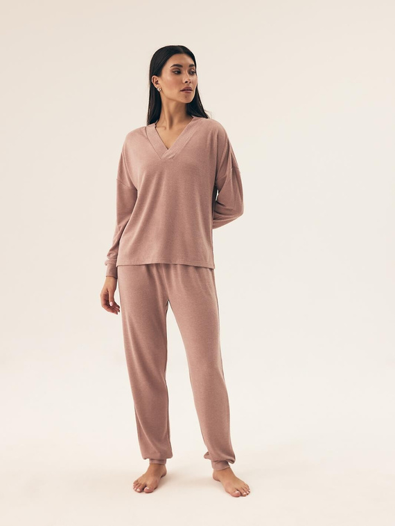 Piżama Henderson Ladies 43017 Boar dł/r S-2XL sand