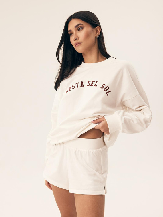 Piżama Henderson 42678 Nimes dł/r S-2XL cream