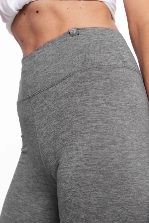 Klasyczne legginsy wysoki stan RDL1000-018, szare
