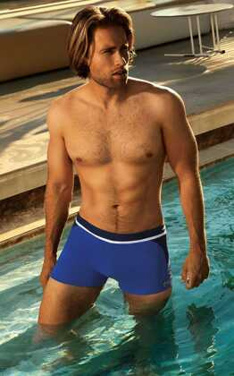 Bokserki kąpielowe Self S 99F S-3XL navy