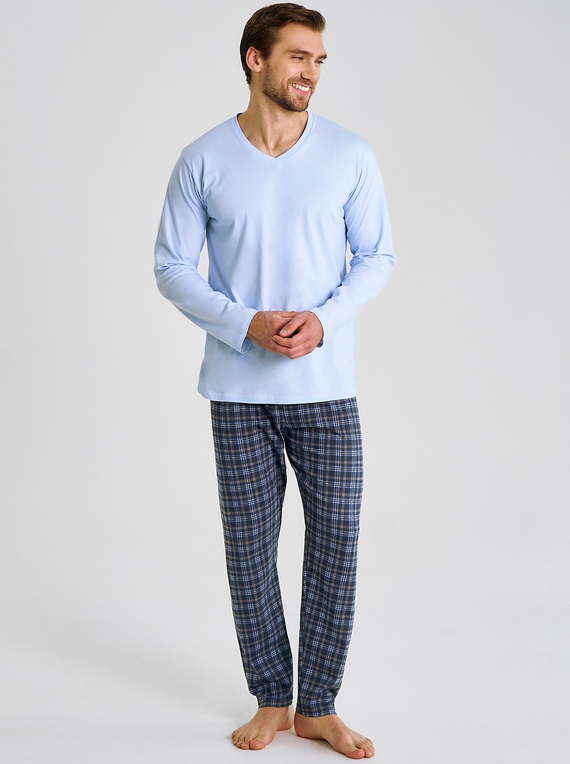 Piżama Taro Mark 3475 dł/r M-2XL Z25/26 męska jeans