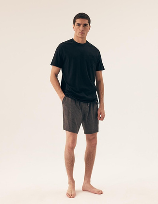 Piżama Henderson 43032 Mick kr/r M-2XL black