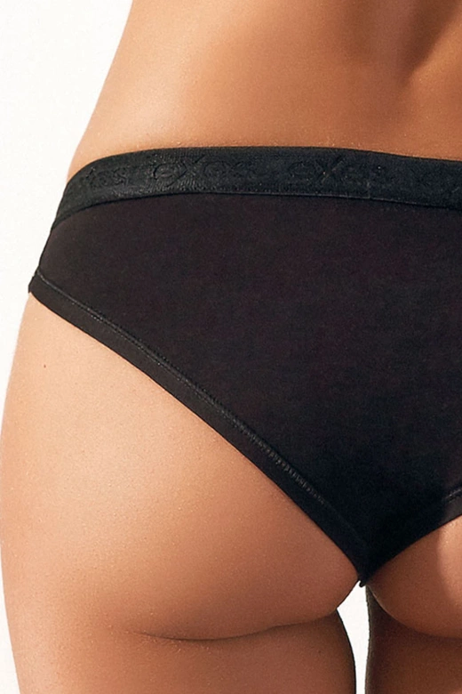 Damskie klasyczne figi Cocco, nero-czarne