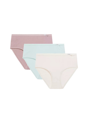 Figi Atlantic 3CLP-004 Classic A'3 M-2XL miętowy-ecru-rose