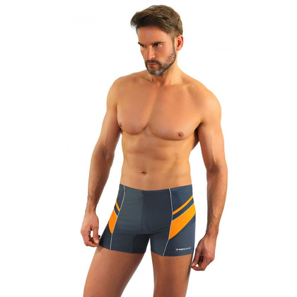 Bokserki kąpielowe Sesto Senso art.357 M-2XL grafitowy