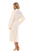 Szlafrok L&L 2413 Camelia długi M-2XL damski ecru