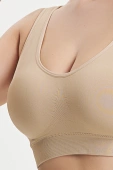 Biustonosz top sportowy Pierre Cardin 4014, skin-beżowy