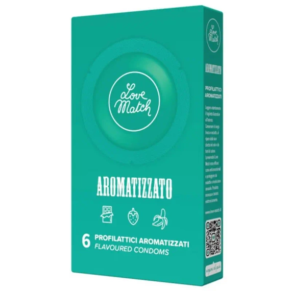 Prezerwatywy Aromatizzato smakowo-zapachowe 6szt