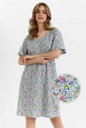 Koszula Cana 463 kr/r S-XL niebieskie kwiaty