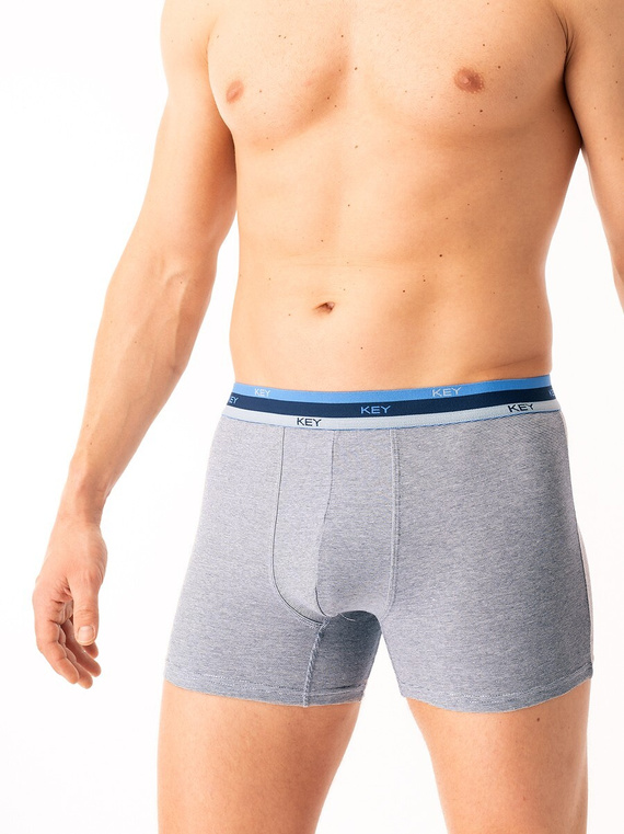 Bokserki Key MXH 277 B25 M-2XL szary