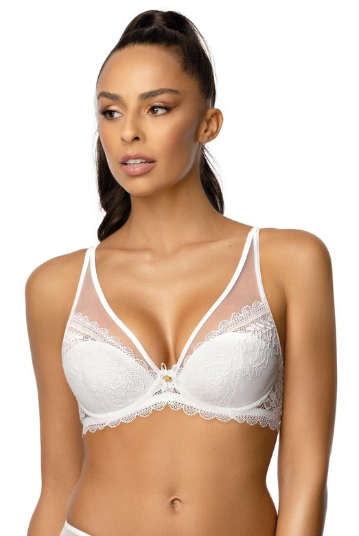 Biustonosz push-up Mat M-0198/11 Estelle biały