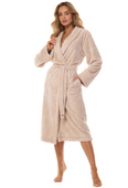 Szlafrok L&L 2413 Camelia długi M-2XL damski angora