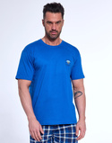 Piżama Cornette 326/187 West kr/r S-2XL męska cobalt
