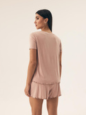 Piżama Henderson Ladies 42679 Noves kr/r S-2XL sand