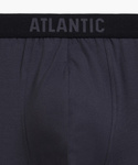 Bokserki Atlantic 3MH-050 A'3 S-2XL czarny-grafitowy-niebieski