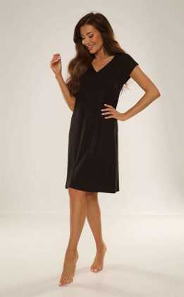 Koszulka De Lafense 693 Freya kr/r 3XL-4XL czarny