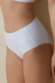 Bezszwowe figi z wysokim stanem MAXI BRAGA 503, blanco-biel