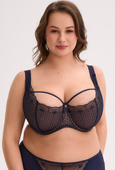 Biustonosz Semi Soft Gaia BSM 1323 Veda Maxi Granatowy granatowy