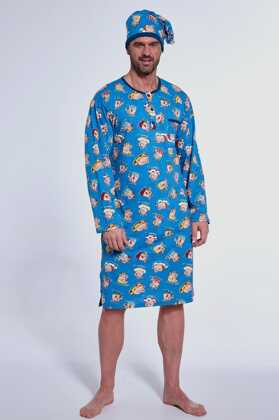 Koszula Cornette 110/33 dł/r M-2XL męska niebieski