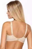 Biustonosz soft CYNTHIA z koronki, beżowy
