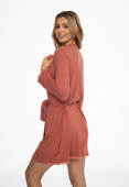 Szlafrok Henderson Ladies 41315 Alena S-2XL rose