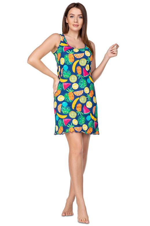 Koszula Regina 390 sz/r S-XL damska granatowy