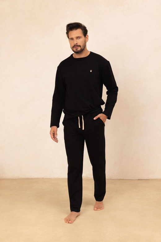 Piżama Regina 497 dł/r M-XL męska latte