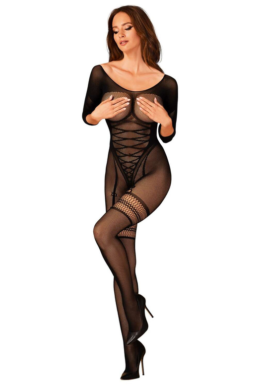 Body Obsessive G329 Bodystocking czarny