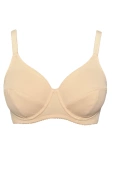 Gładki Miękki Biustonosz Donna 962, skin/beż