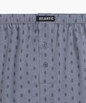 Bokserki Atlantic 2MBX-057 A'2 S-2XL granatowy-szary