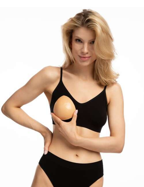 Wkładki Julimex WS 28 2-stronne Bikini Push Up beżowy