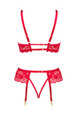Rose set red