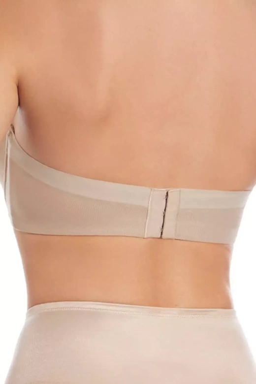 Samonośny gładki biustonosz VILMA, tierra-beżowy