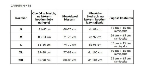 Kostium kąpielowy Carmen Bianco M-468 (7)