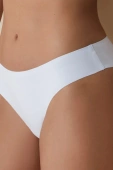 Bezszwowe, klasyczne figi BIKINI 501, blanco-biel
